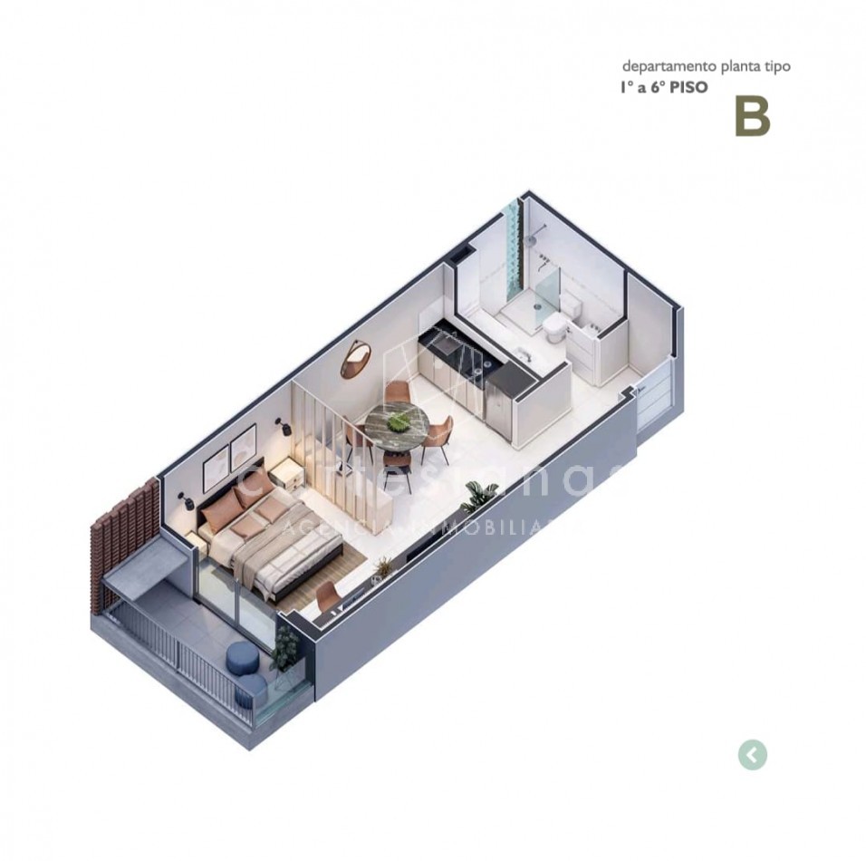 NVA CBA DEPTOS EN POZO SOBRE RONDEAU. LOFT, 1 Y 2 DORM. FINANCIACION