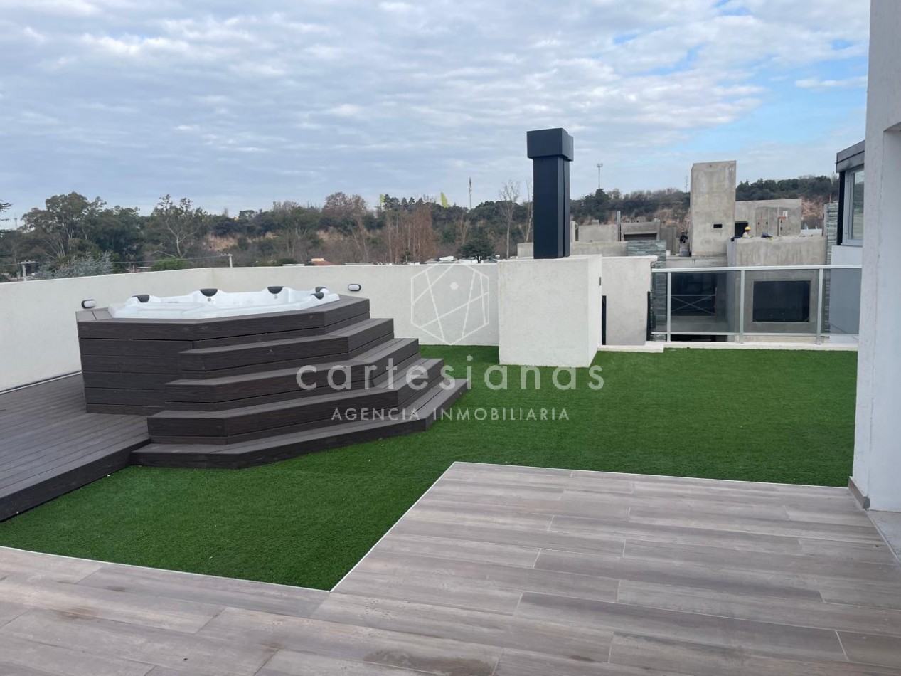 INCREIBLE DEPARTAMENTO 2 DORM EN SUITE 2 COCH TERRAZA CON HIDRO - BELGRANO PARK