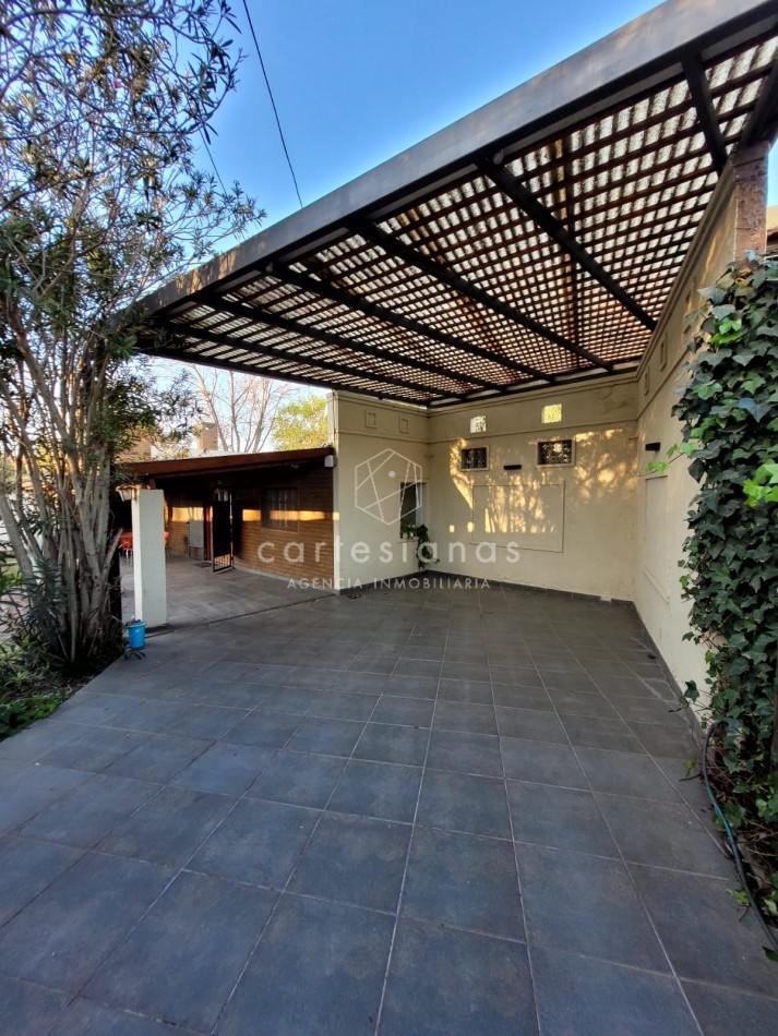 VILLA RIVERA INDARTE | CASA EN UNA SOLA PLANTA DE 3 DORM C/PILETA 