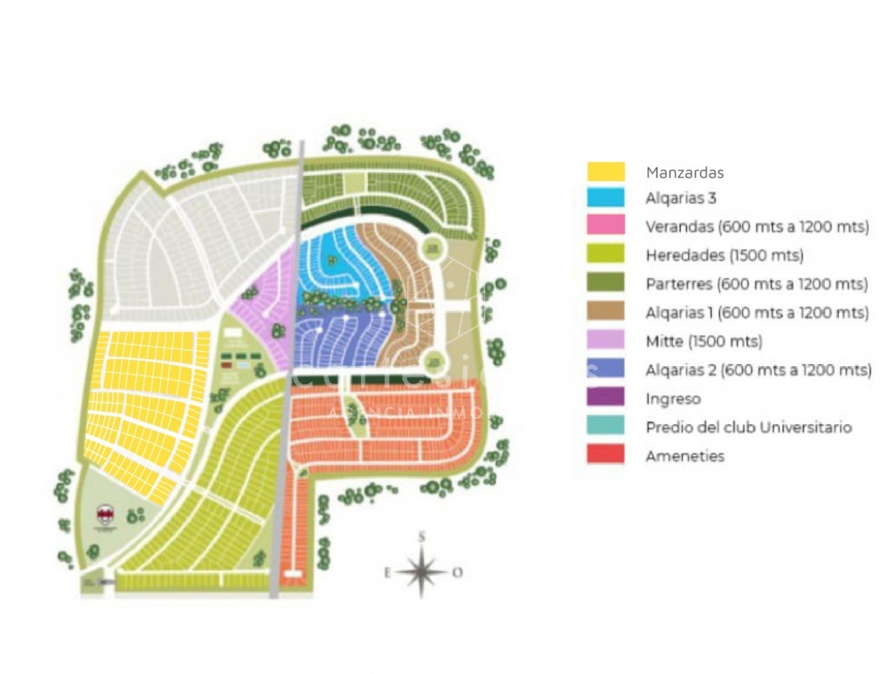 SIETE SOLES LOTE CENTRAL DE 600 M2 | PARTERRES