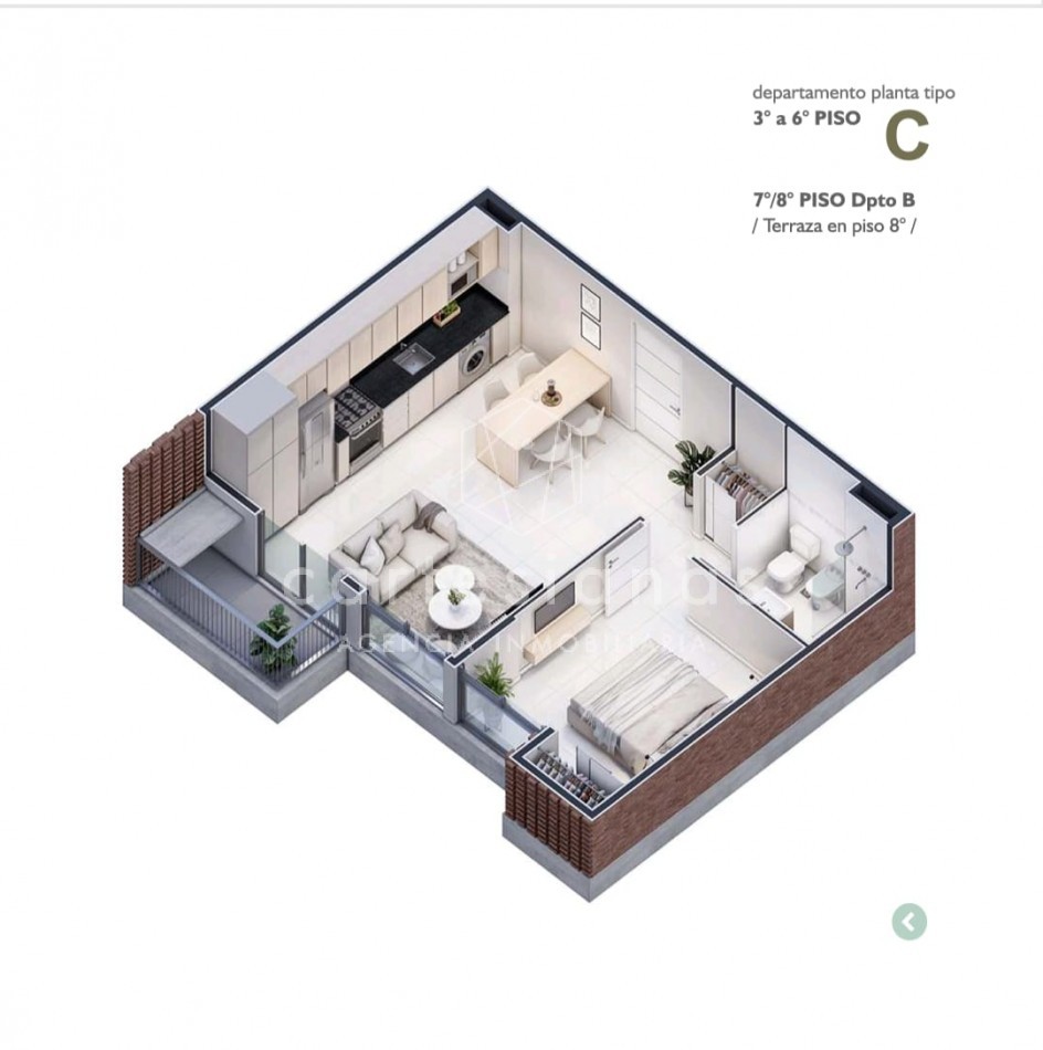 NVA CBA DEPTOS EN POZO SOBRE RONDEAU. LOFT, 1 Y 2 DORM. FINANCIACION