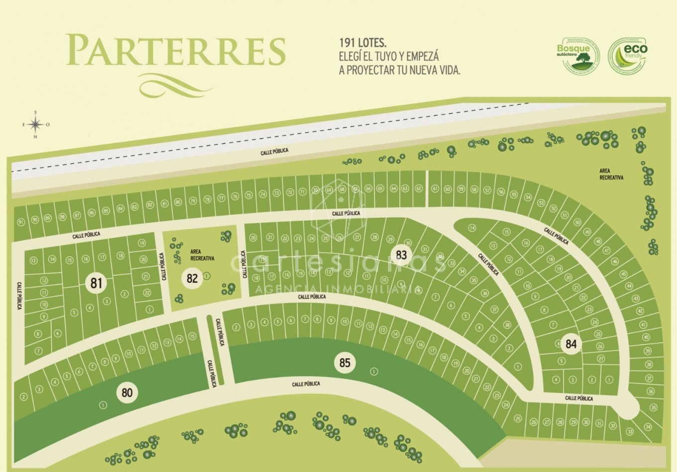 SIETE SOLES LOTE CENTRAL DE 600 M2 | PARTERRES
