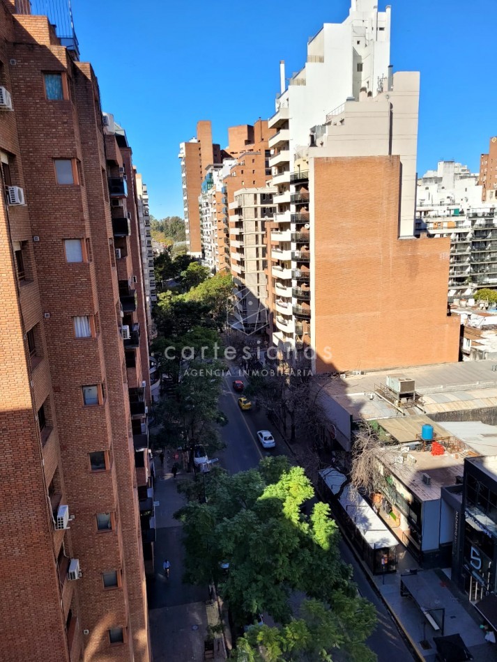 NUEVA CORDOBA DEPTO 2 DORM C/BALCON TERRAZA + 2 BAÑOS COMPLETOS
