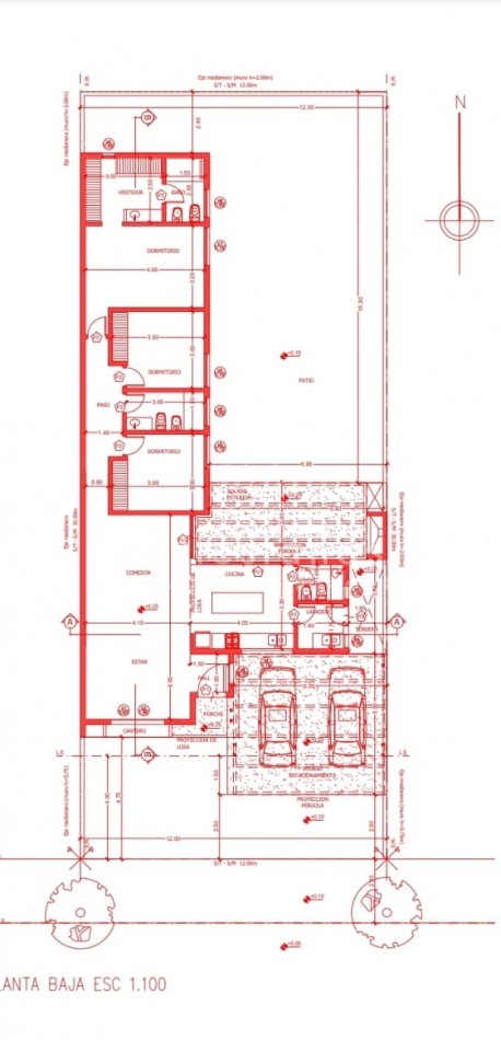 NOBU TOWN DOCTA CASA EN PLANTA BAJA 3 DORM | EN CONTRUCCION (CASI LISTA)