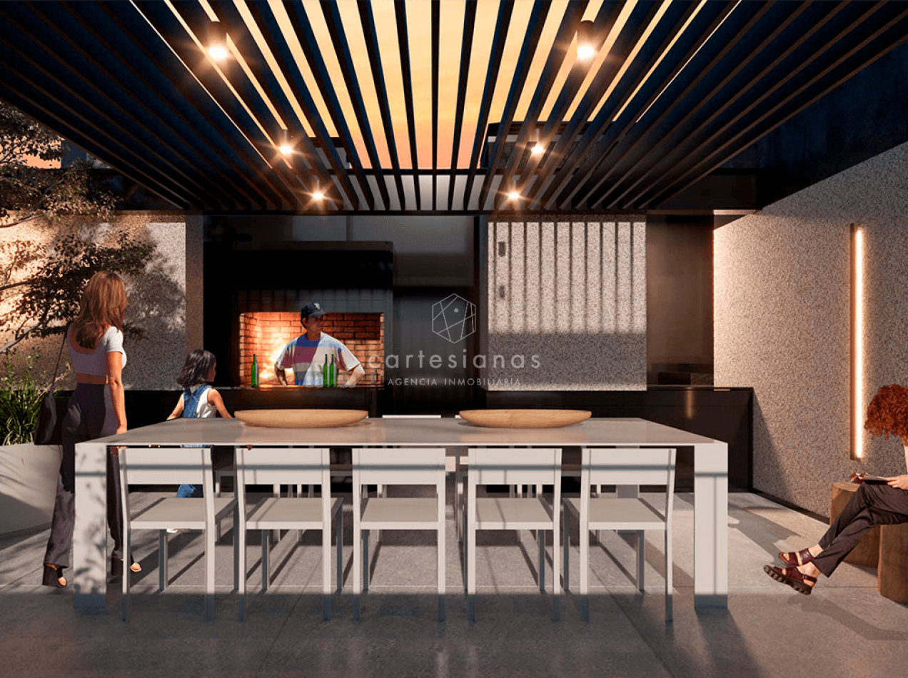 DEPTO 1 DORM C/BALCON TERRAZA + LAVADERO