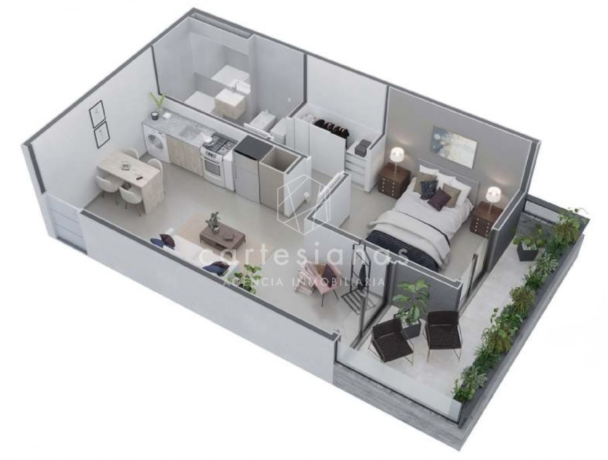 DEPTO 1 DORM C/BALCON + AMENITIES A ESTRENAR SOBRE AV. VELEZ SARSFIELD| ZONA POCITO