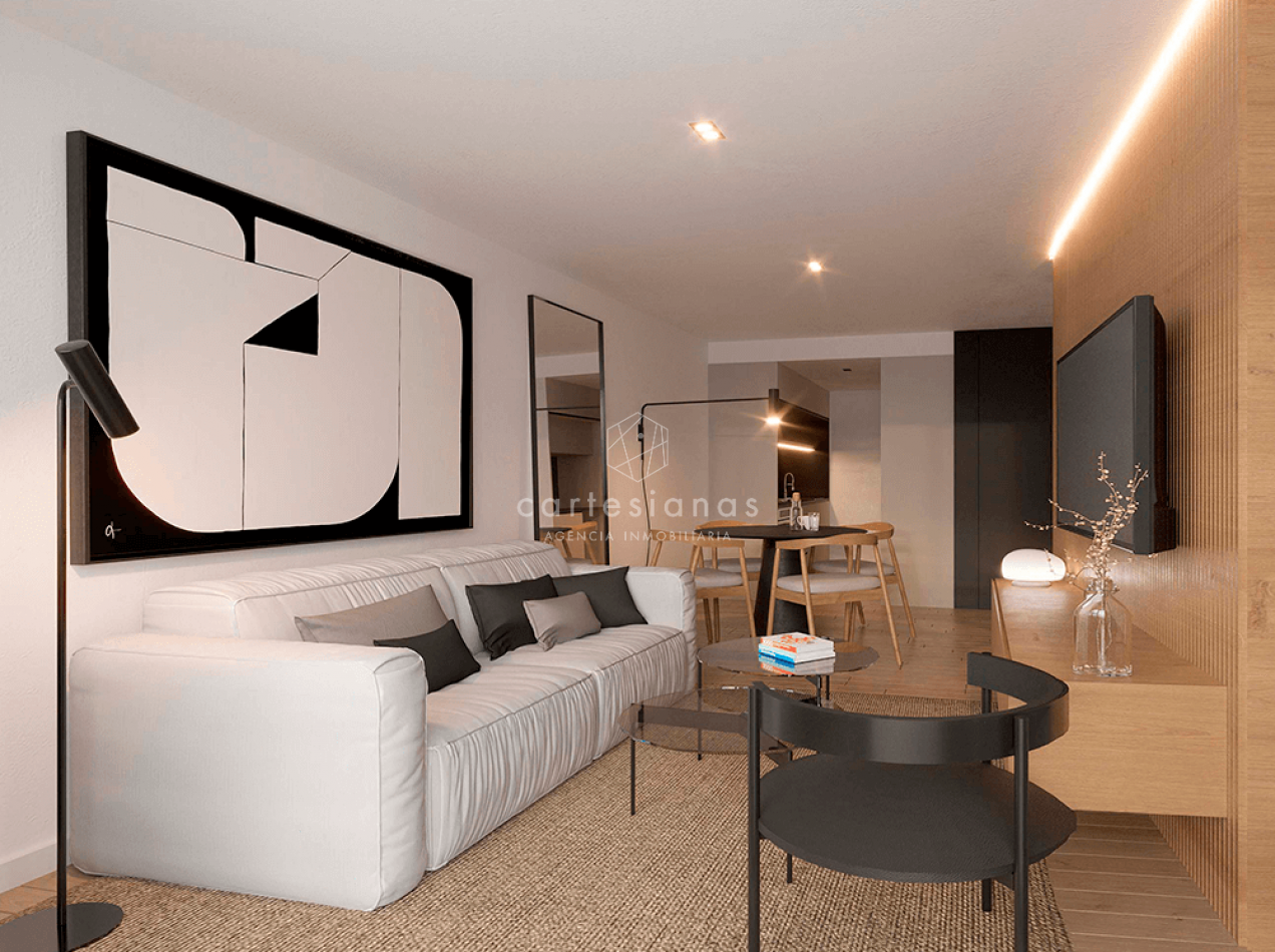 DEPTO 1 DORM C/BALCON TERRAZA + LAVADERO