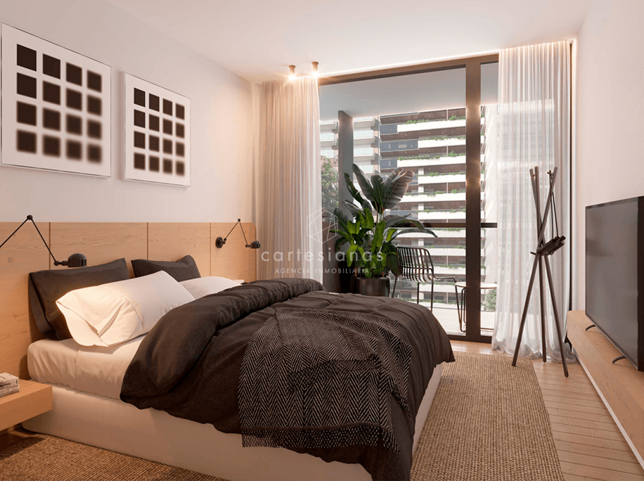 DEPTO 1 DORM C/BALCON TERRAZA + LAVADERO