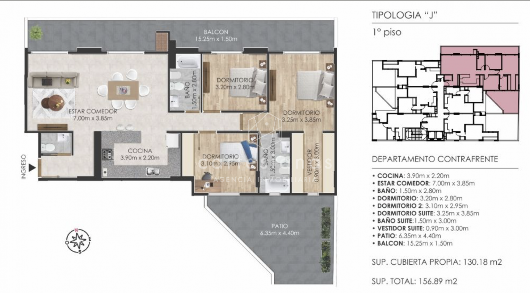 NUEVA CORDOBA | DEPTO 3 DORM + AMENITIES / ENTREGA MARZO 2026